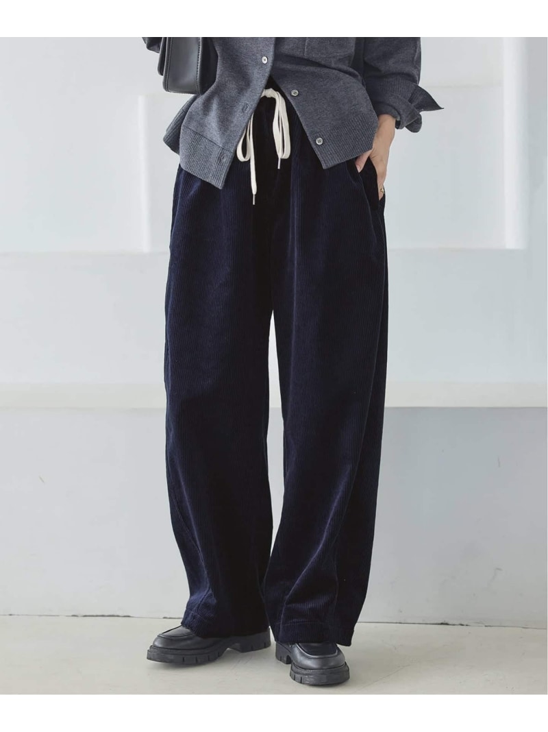 《予約》【2025FW 新作 / WEB限定】Corduroy Barrel イージーパンツ JOURNAL STANDARD ジャーナル スタンダード パンツ その他のパンツ ネイビー ベージュ ブラウン ピンク【先行予約】*【送料無料】[Rakuten Fashion]のサムネイル