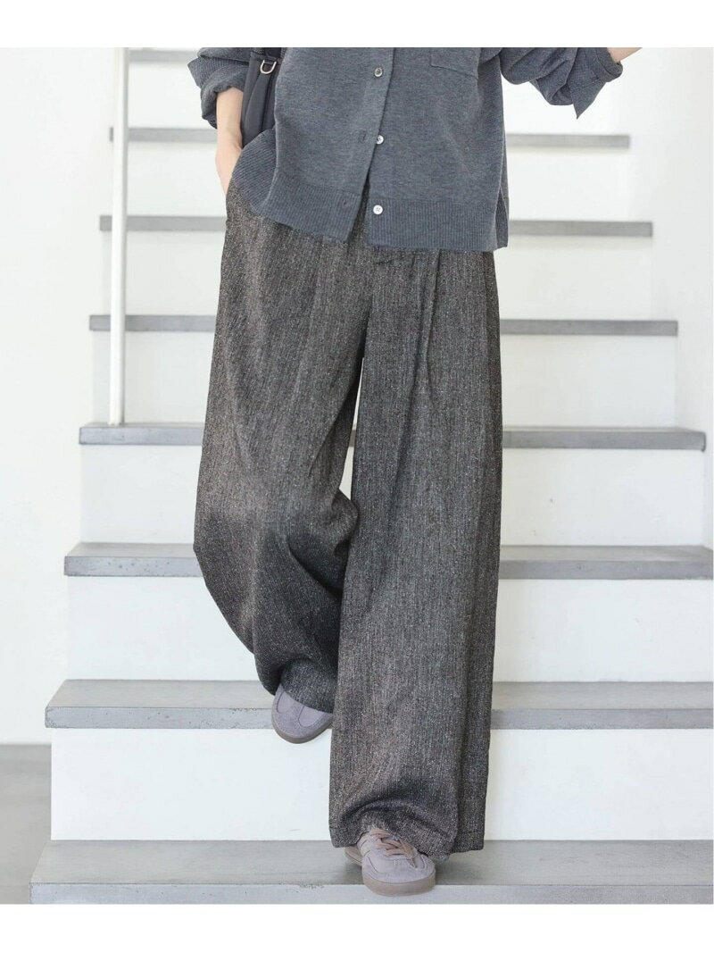 《予約》【2025FW 新作】ネップツイードパンツ JOURNAL STANDARD ジャーナル スタンダード パンツ その他のパンツ ベージュ ブラック【先行予約】*【送料無料】[Rakuten Fashion]のサムネイル