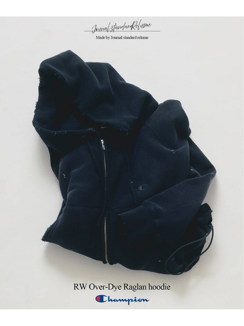 《予約》CHAMPION / チャンピオン 別注 R/W オーバーダイ ジップパーカー JOURNAL STANDARD relume ジャーナル スタンダード レリューム トップス パーカー・フーディー レッド カーキグリーン ブラック【先行予約】*【送料無料】[Rakuten Fashion]