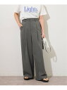 【SALE/30%OFF】ウォッシャブルクリスピータックワイド JOURNAL STANDARD relume ジャーナル スタンダード レリューム パンツ そ...