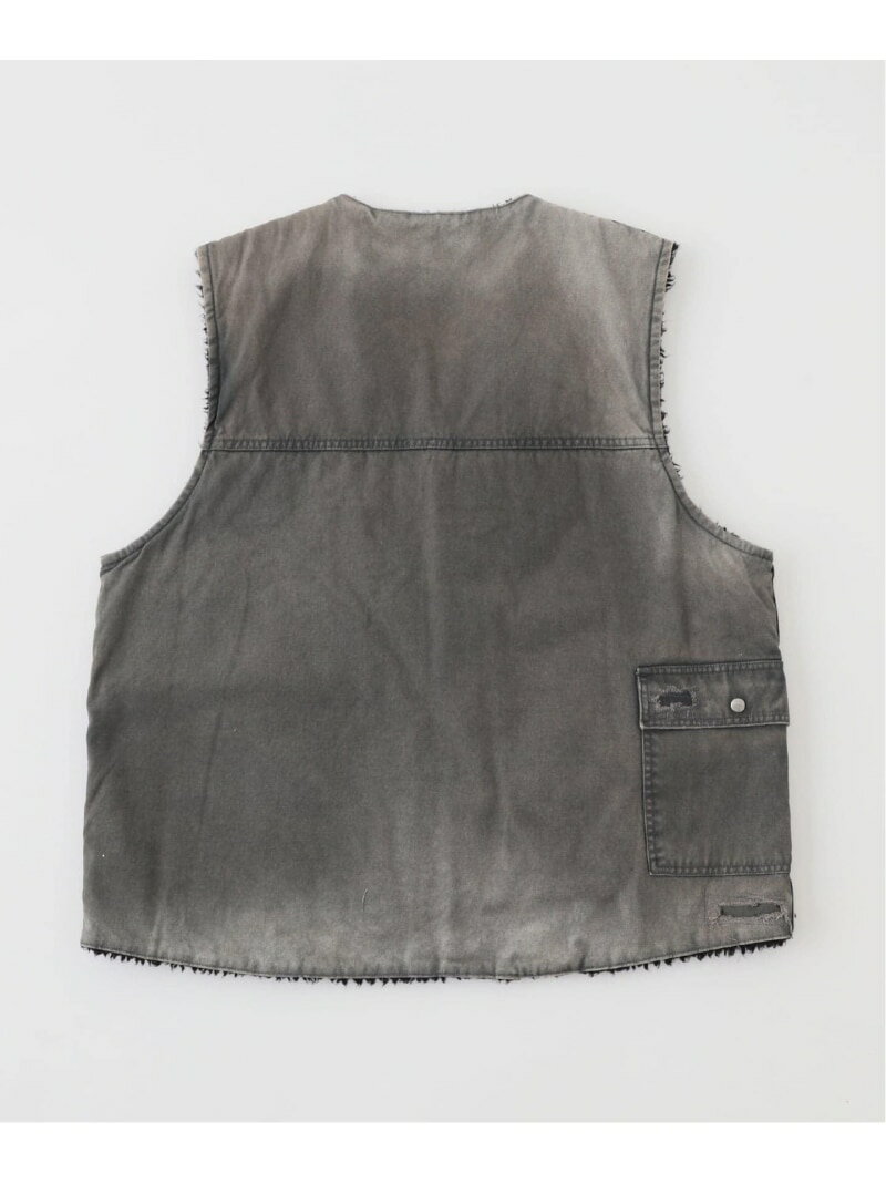 ANACHRONORM / アナクロノーム REMAKED REVERSIBLE DUCK VEST JOURNAL STANDARD ジャーナル スタンダード ジャケット・アウター その他のジャケット・アウター ベージュ ブラック【送料無料】[Rakuten Fashion]