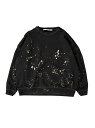 【SALE/30%OFF】クラッシュ ブリーチクルーネック JOURNAL STANDARD ジャーナル スタンダード トップス スウェット・トレーナー ブラッ...