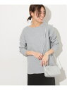 《追加6》TCワッフルロングスリーブTシャツ JOURNAL STANDARD relume ジャーナル スタンダード レリューム トップス カットソー Tシャツ グレー ホワイト ピンク Rakuten Fashion