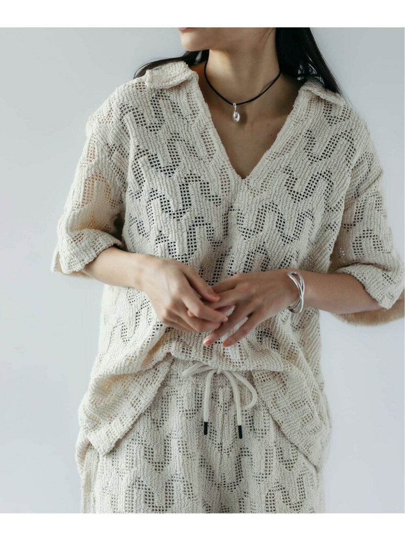 別注【OAS/オーエーエス】atlas jaffa crochet shirt JSSP:シャツ JOURNAL STANDARD ジャーナル スタンダード トップス シャツ・ブラウス【送料無料】[Rakuten Fashion]