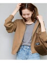 《追加予約》【洗える】ダブルニットフーディ JOURNAL STANDARD ジャーナル スタンダード トップス カーディガン ベージュ ブラック グレー【先行...