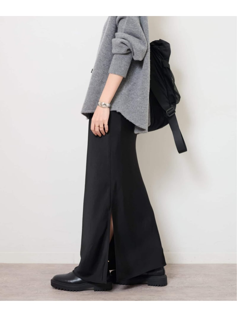 《予約》[25AW新作]サテンナロースカート JOURNAL STANDARD relume ジャーナル スタンダード レリューム スカート ロング・マキシスカート ブラック ブラウン【先行予約】*【送料無料】[Rakuten Fashion]のサムネイル