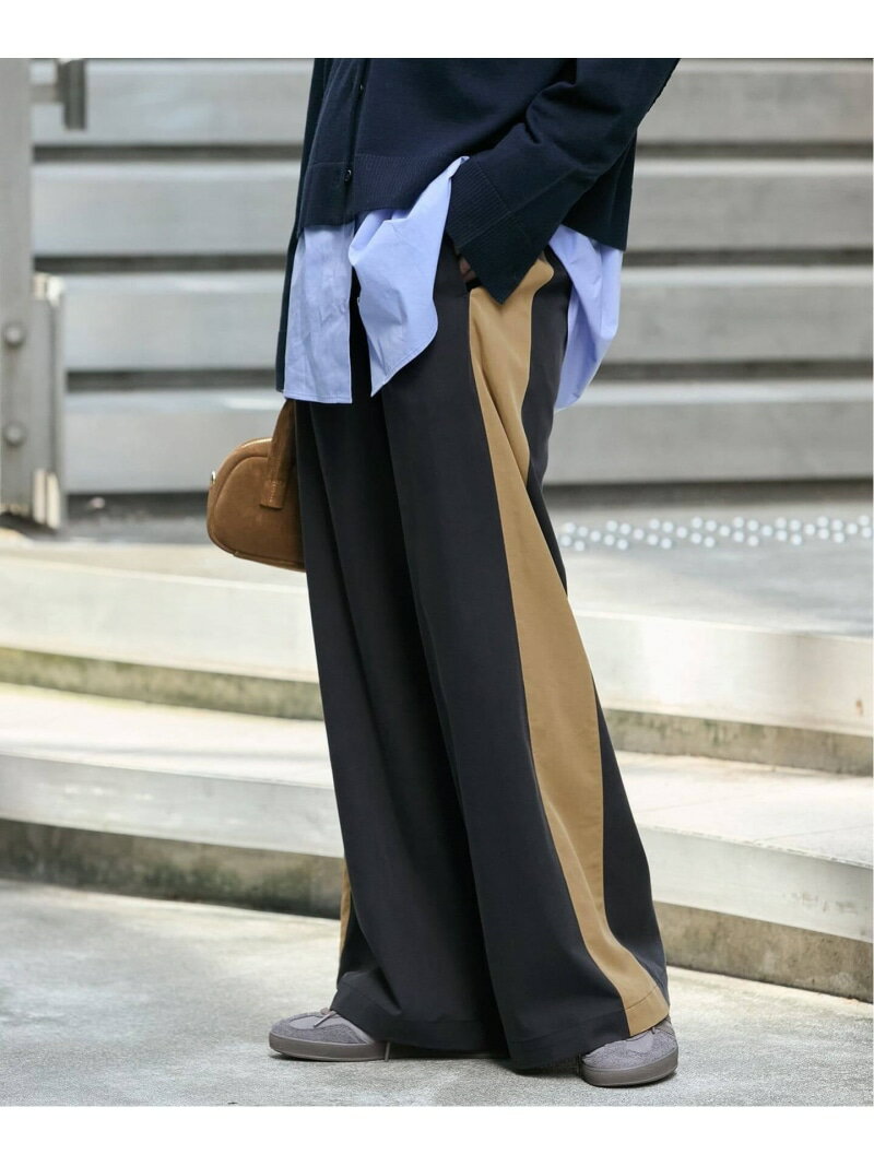 《予約》【2025FW 新作】Vintage Twill Line パンツ JOURNAL STANDARD ジャーナル スタンダード パンツ その他のパンツ ブラック カーキグリーン【先行予約】*【送料無料】[Rakuten Fashion]のサムネイル