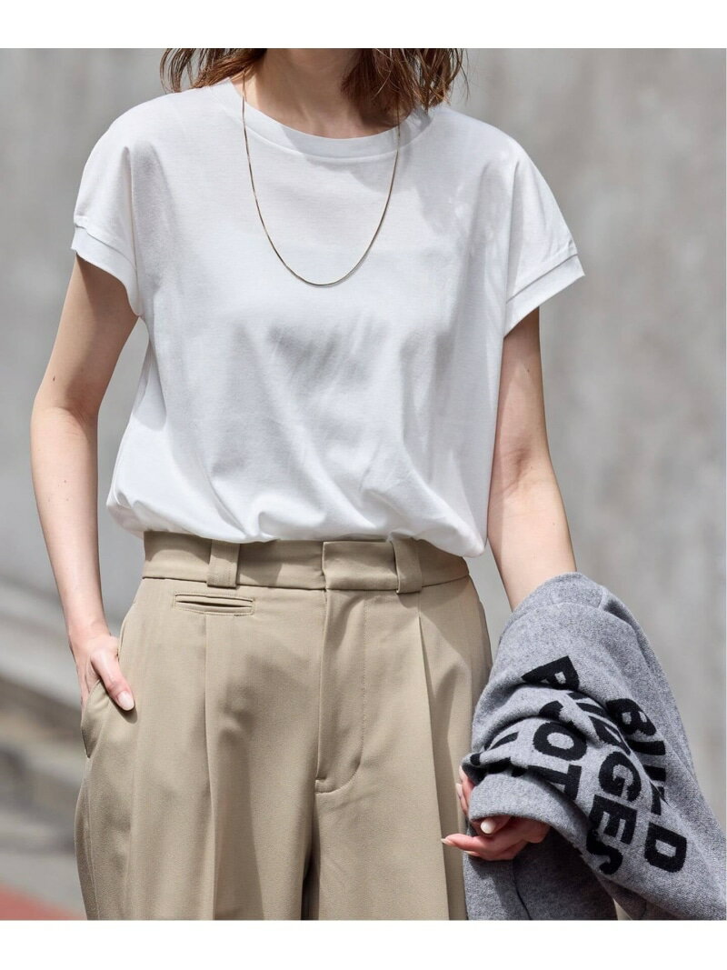 Rakuten - 《追加予約2》汗ジミ防止ナノシアコンパクトTシャツ JOURNAL STANDARD ジャーナル スタンダード トップス カットソー・Tシャツ ホワイト グレー ブラック【先行予約】*【送料無料】[Rakuten Fashion]