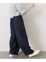 《予約》リヨセルデニム パンツ journal standard luxe ジャーナルスタンダード ラックス パンツ その他のパンツ ネイビー【先行予約】*【送...