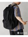 《追加予約》【SNOWPEAK / スノーピーク】別注 Everyday Use BackPack Huge JOURNAL STANDARD relume ジャーナル スタンダード レリューム バッグ リュック バックパック ブラック【先行予約】 【送料無料】 Rakuten Fashion