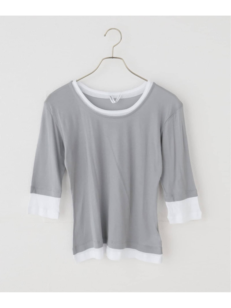 樂天商城 - 【gimaguas/ギマガス】GEMMA TOP GREY JOURNAL STANDARD ジャーナル スタンダード トップス カットソー・Tシャツ グレー【送料無料】[Rakuten Fashion]