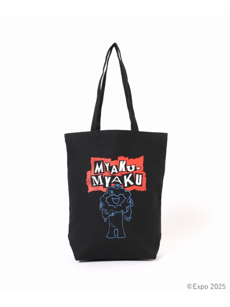 ミャクミャク * relume パンクロック トートバッグ JOURNAL STANDARD relume ジャーナル スタンダード レリューム バッグ トートバッグ ブラック ホワイト[Rakuten Fashion]のサムネイル