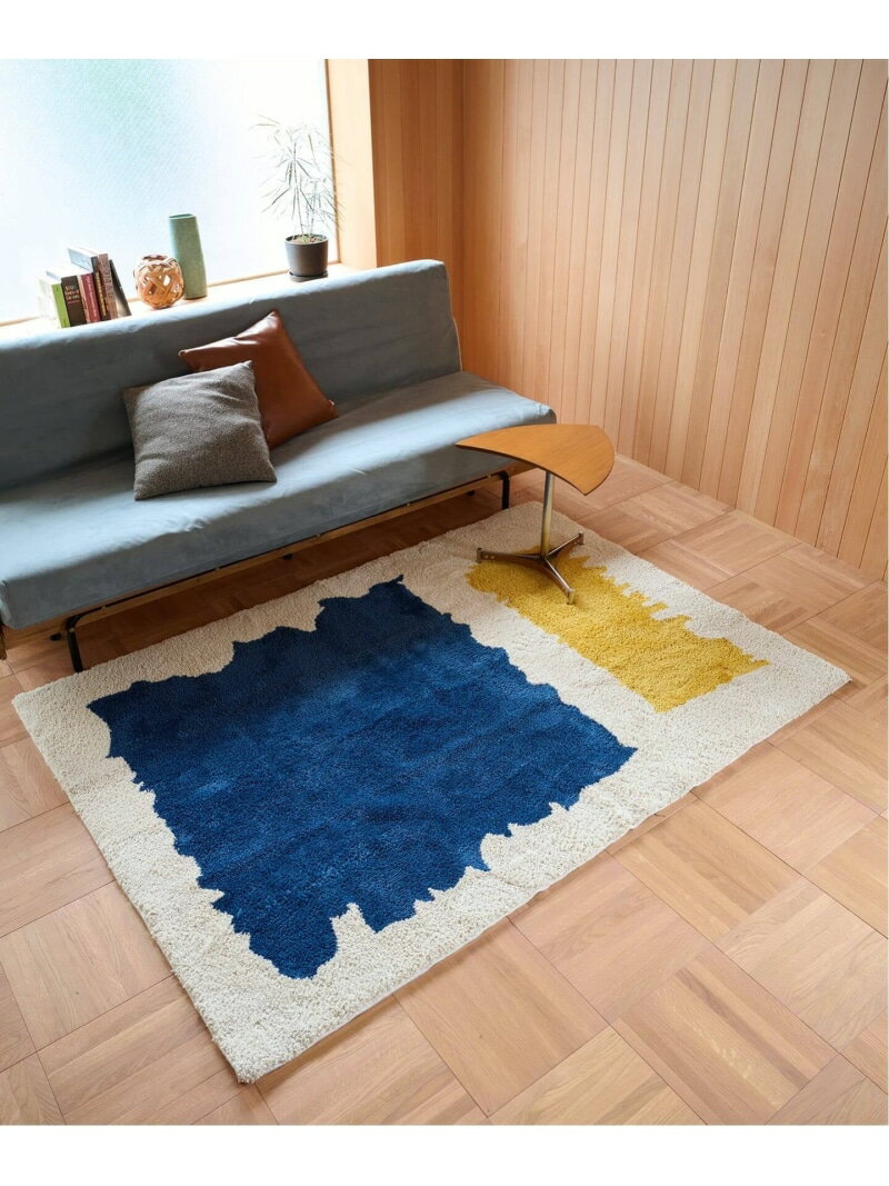 《予約》MULTNOMAH RUG NV 120x160 マルトノマ ラグ JOURNAL STANDARD FURNITURE ジャーナルスタンダードファニチャー インテリア・生活雑貨 カーペット・ラグ・マット ネイビー*