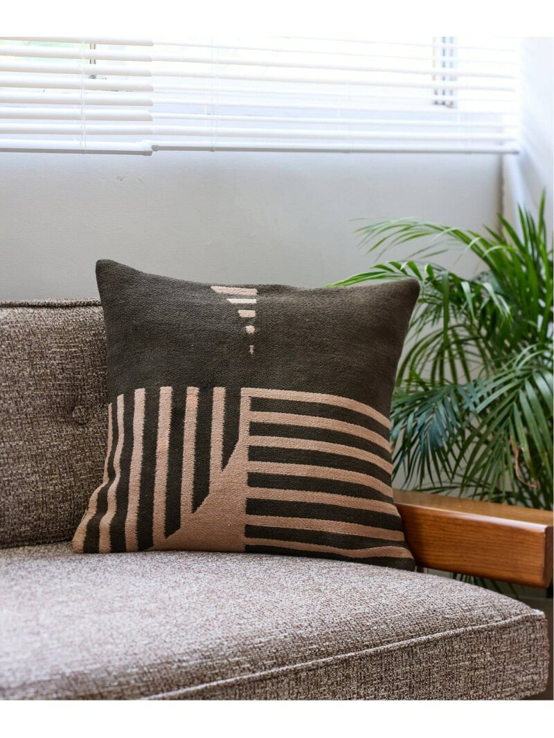 樂天商城 - 《予約》QUADBAR CUSHION COVER クッションカバー45cm JOURNAL STANDARD FURNITURE ジャーナルスタンダードファニチャー インテリア・生活雑貨 クッション・クッションカバー ブラウン【先行予約】*[Rakuten Fashion]