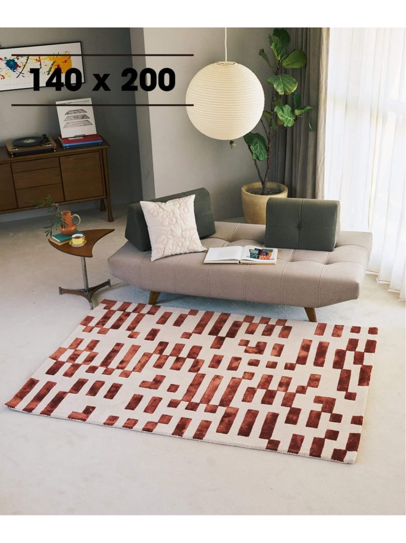 Rakuten - ADAMS RUG 140X200 アダムス ラグ JOURNAL STANDARD FURNITURE ジャーナルスタンダードファニチャー インテリア・生活雑貨 カーペット・ラグ・マット【送料無料】[Rakuten Fashion]