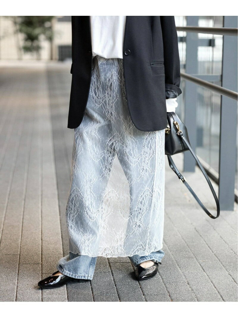 ラッセルストレッチレースナロースカート JOURNAL STANDARD relume ジャーナル スタンダード レリューム スカート ロング・マキシスカート ブラック ブラウン【送料無料】[Rakuten Fashion]のサムネイル