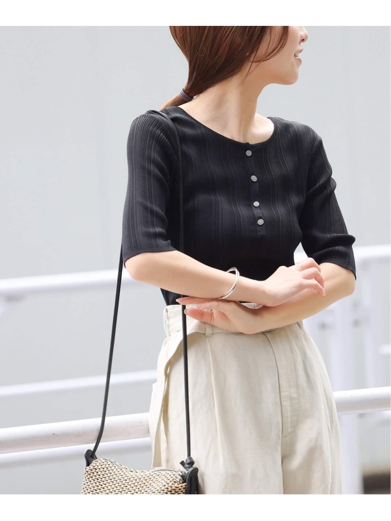 【FUNCTION】ランダムリブ2WAYヘンリー JOURNAL STANDARD relume ジャーナル スタンダード レリューム トップス ニット ブラック ブラウン ホワイト【送料無料】[Rakuten Fashion]のサムネイル