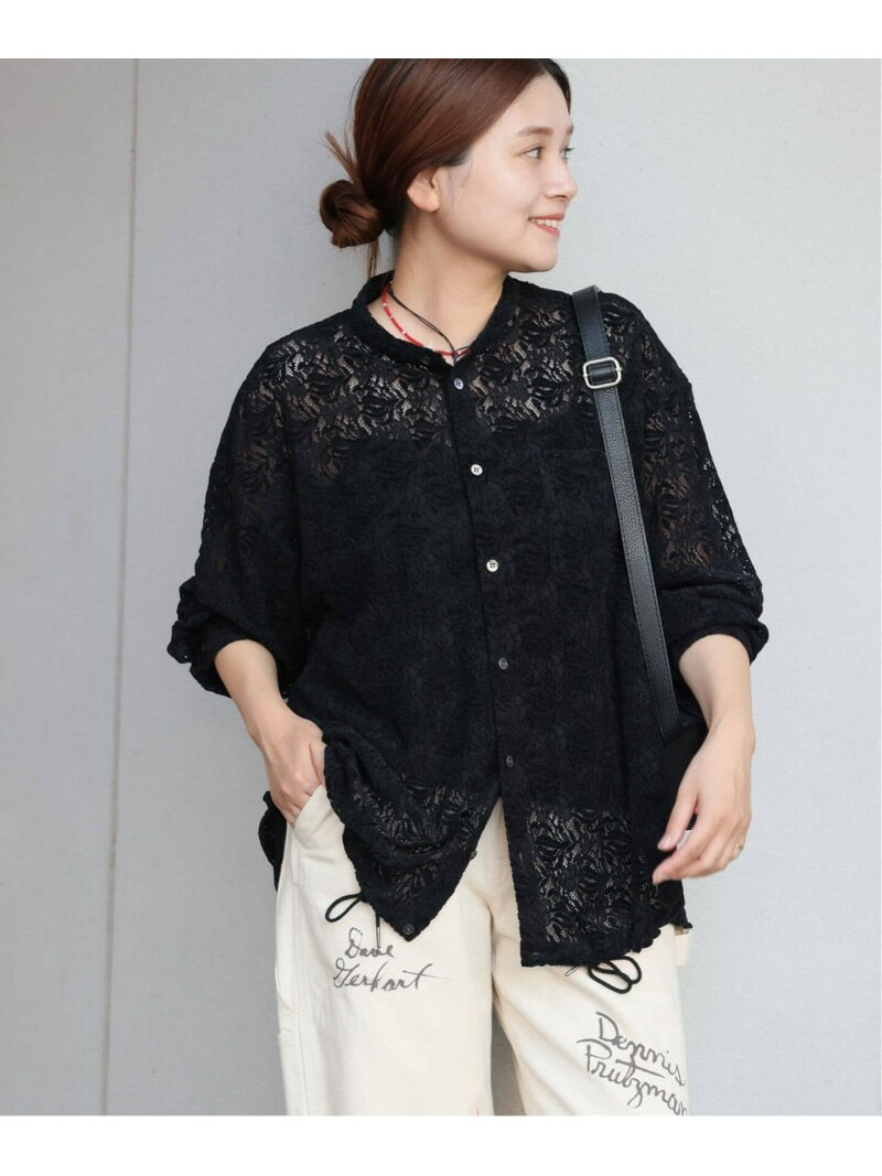 《追加2》スタンドカラーレースブラウス JOURNAL STANDARD ジャーナル スタンダード トップス シャツ・..