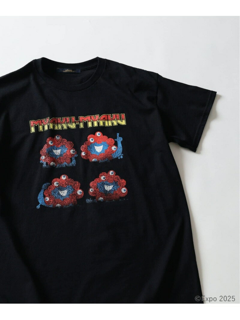 ミャクミャク * relume ハードロック プリントT JOURNAL STANDARD relume ジャーナル スタンダード レリューム トップス カットソー・Tシャツ ホワイト ブラック【送料無料】[Rakuten Fashion]のサムネイル