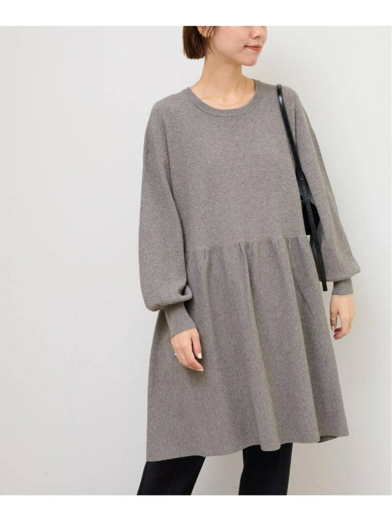 《WEB限定》ウォッシャブルペプラムチュニック JOURNAL STANDARD relume ジャーナル スタンダード レリューム ワンピース・ドレス チュニ...