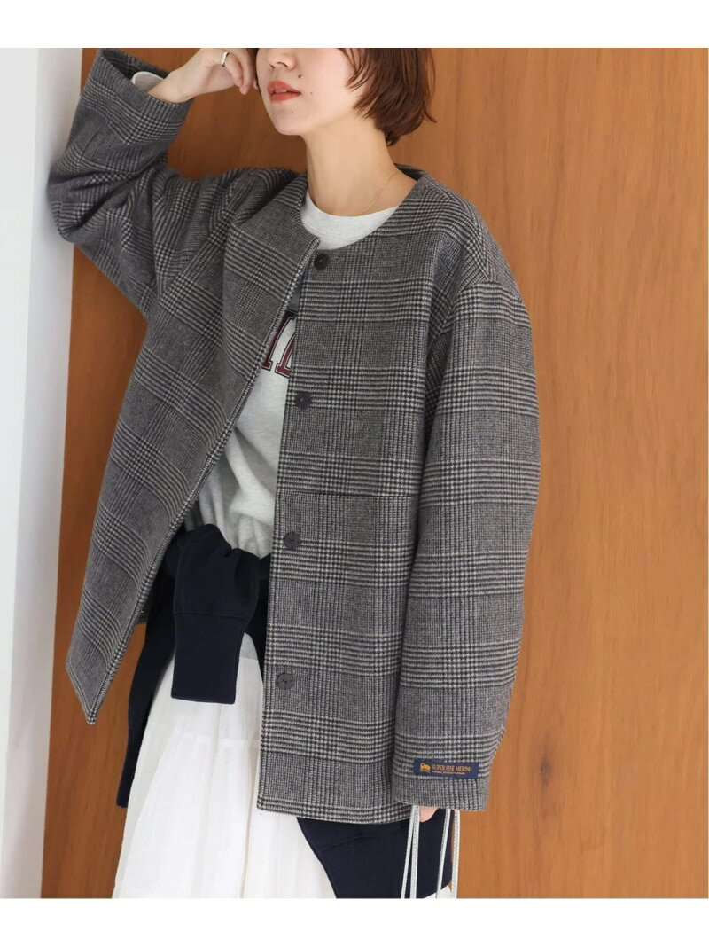 《追加2》スーパーファインビーバークルーネックコート JOURNAL ...(4)