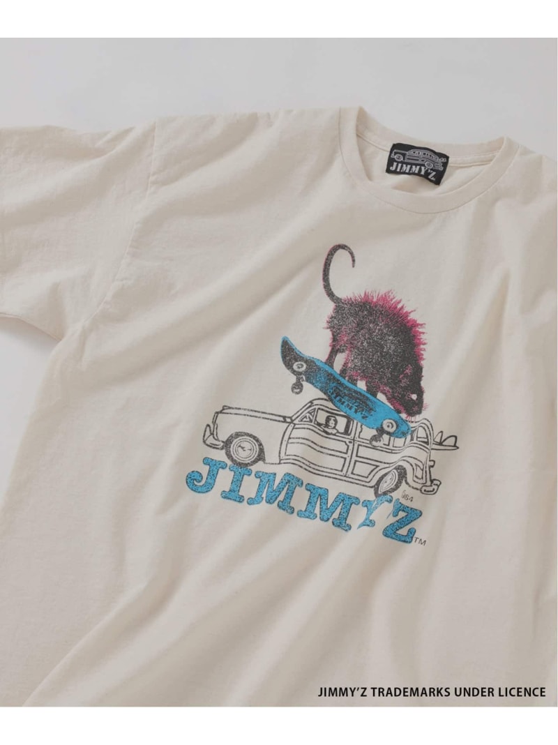 JIMMY'Z / ジミーズ 別注 ヴィンテージロゴTシャツ JOURNAL STANDARD relume ジャーナル スタンダード レリューム トップス カットソー・Tシャツ ブラウン ブラック【送料無料】[Rakuten Fashion]