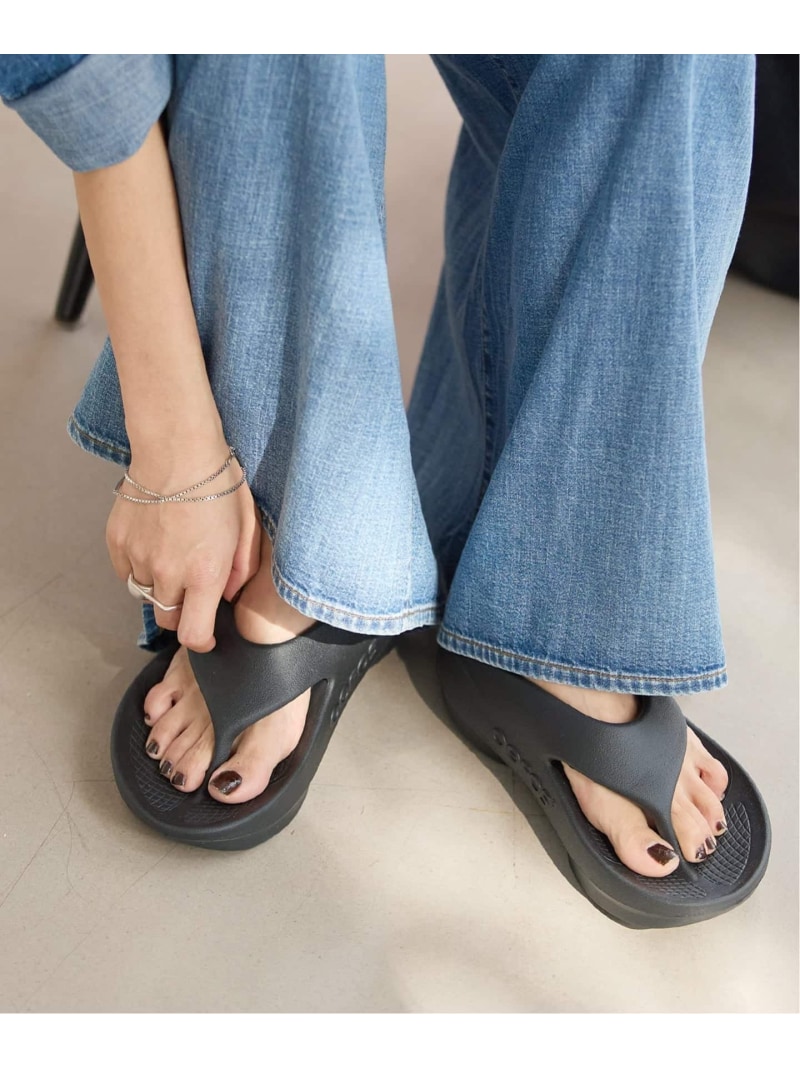 【OOFOS/ウーフォス】OOriginal+ JOURNAL STANDARD ジャーナル スタンダード シューズ・靴 サンダル ブラック【送料無料】[Rakuten Fashion]
