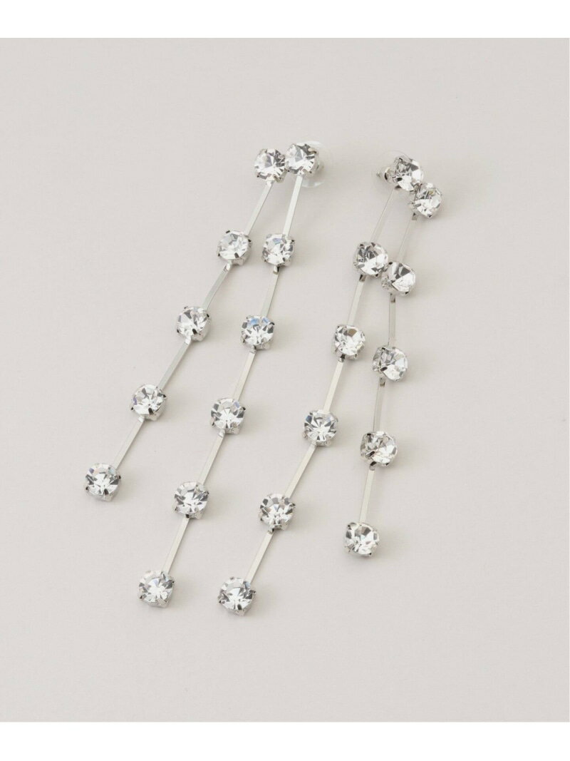 【Kenneth Jay Lane/ケネス ジェイ レーン】2row drop pierced earri:ピアス JOURNAL STANDARD relume ジャーナル スタンダード レリューム アクセサリー 腕時計 ピアス【送料無料】 Rakuten Fashion