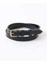 ジャベツクリフ 【JABETZ CLIFF/ ジャベツクリフ】JSTIRRUP Leather Belt 2.0c JOURNAL STANDARD ジャーナル スタンダード ファッション雑貨 ベルト ブラック【送料無料】[Rakuten Fashion]