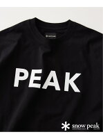 《予約》【SNOW PEAK / スノーピーク】別注 SP Logo Tシャツ JOURNAL STANDARD rel...