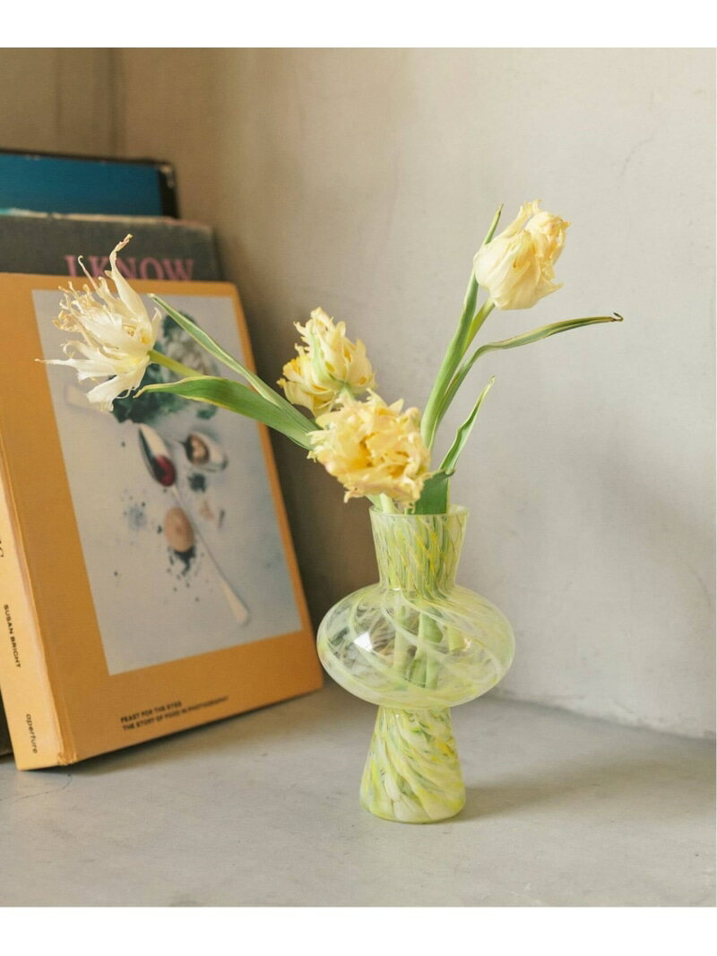 Rakuten - FLOWER VASE POSITANO フラワーベース JOURNAL STANDARD FURNITURE ジャーナルスタンダードファニチャー インテリア・生活雑貨 フラワーベース・花瓶 イエロー[Rakuten Fashion]