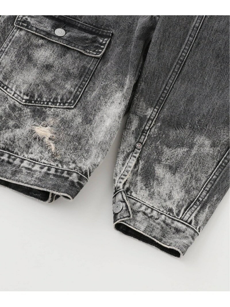 J.S.Homestead / ブラック スプラッシュ エイジング デニム ジャケット JOURNAL STANDARD ジャーナル スタンダード ジャケット・アウター デニムジャケット ブラック【送料無料】[Rakuten Fashion]