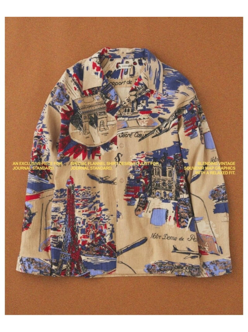 《予約》BINDU / ビンドゥー 別注 フランネル パターン シャツ JOURNAL STANDARD ジャーナル スタンダード トップス シャツ・ブラウス イエロー ベージュ グリーン【先行予約】*【送料無料】[Rakuten Fashion]のサムネイル