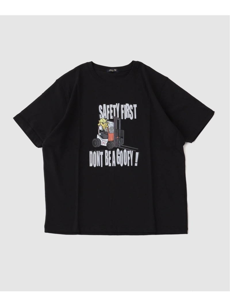 樂天商城 - DIME / ダイム GLO DIME SAFETY T-SHIRT JOURNAL STANDARD ジャーナル スタンダード トップス カットソー・Tシャツ ブラック【送料無料】[Rakuten Fashion]