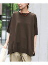 《追加予約5》接触冷感 / ウォッシャブルクールポンチョプルオーバー JOURNAL STANDARD relume ジャーナル スタンダード レリューム トッ...