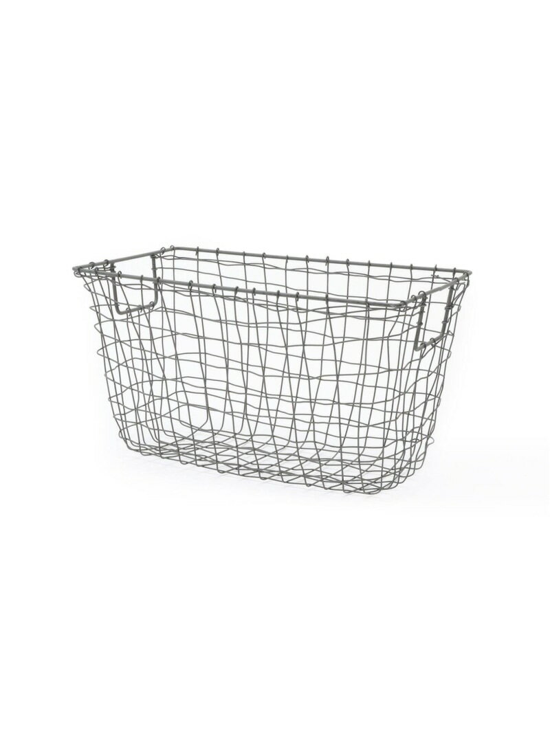 【fog linen work/フォグリネンワーク】STANDARD BASKET バスケットM JOURNAL STANDARD FURNITURE ジャーナルスタンダードファニチャー インテリア・生活雑貨 収納用品・棚・ラック グレー[Rakuten Fashion] 2