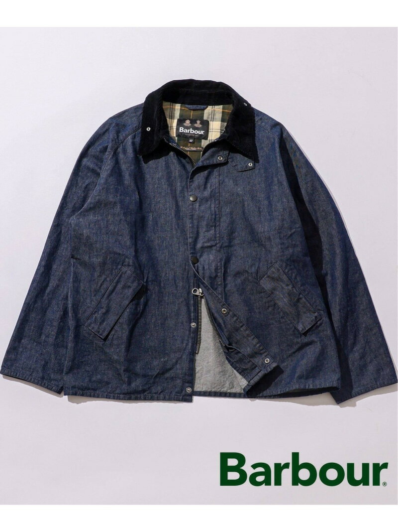 楽天JOURNAL STANDARD【Barbour / バブアー】 別注デニムトランスポートジャケット JOURNAL STANDARD relume ジャーナル スタンダード レリューム ジャケット・アウター デニムジャケット ネイビー【送料無料】[Rakuten Fashion]