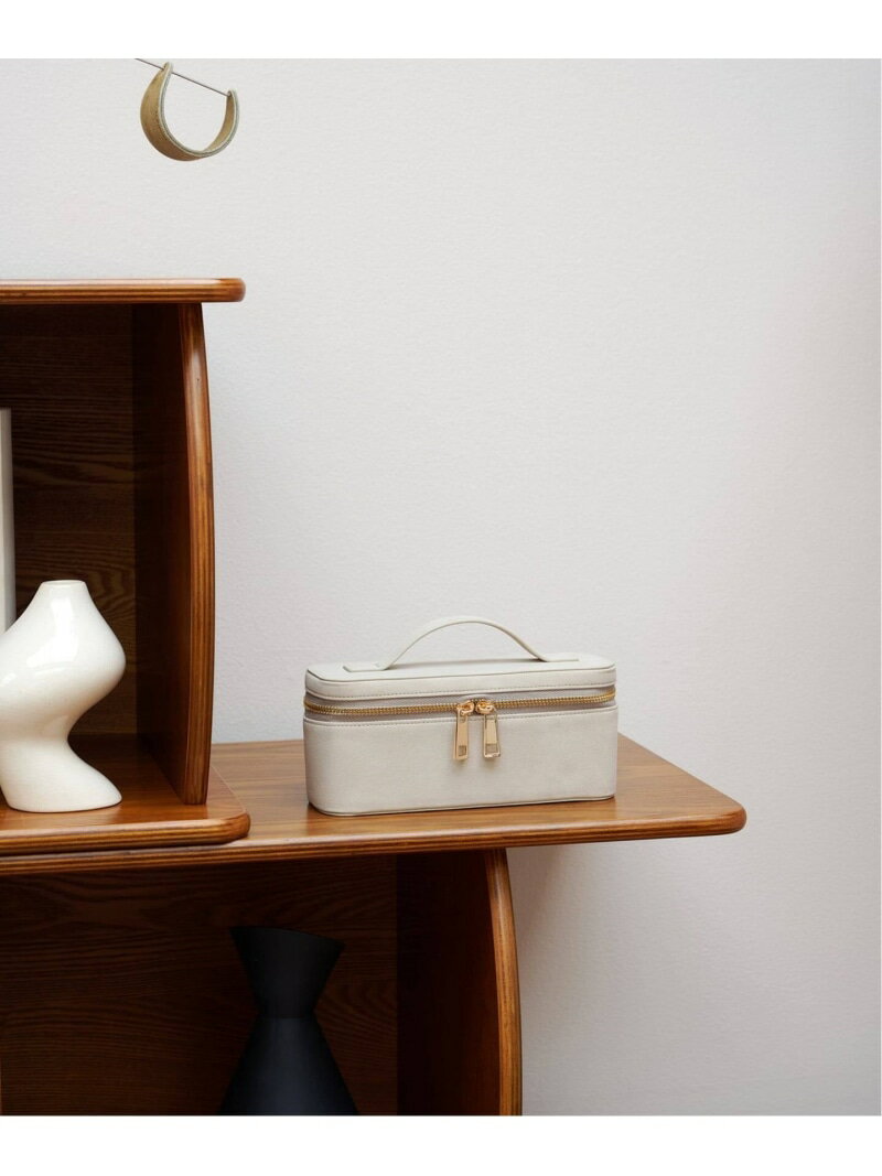 JSF VANITY CASE S ヴァニティケース JOURNAL STANDARD FURNITURE ジャーナルスタンダードファニチャー 財布・ポーチ・ケース ポーチ ネイビー グレー【送料無料】[Rakuten Fashion]