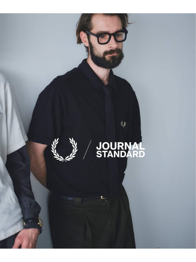 《予約》FRED PERRY / フレッドペリー 別注 ポケット ポロ シャツ JOURNAL STANDARD ジャーナル スタンダード トップス ポロシャツ ブラック イエロー ホワイト【先行予約】*【送料無料】[Rakuten Fashion]