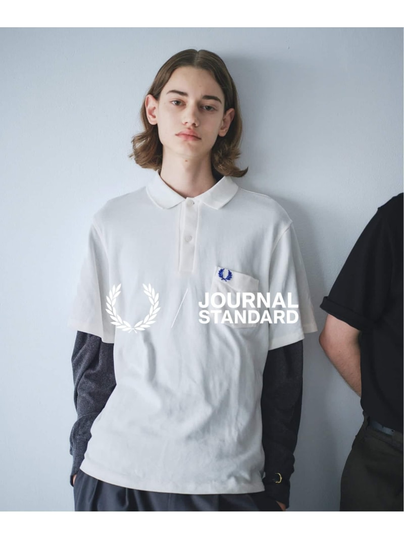 《予約》FRED PERRY / フレッドペリー 別注 ポケット ポロ シャツ JOURNAL STANDARD ジャーナル スタンダード トップス ポロシャツ ブラック イエロー ホワイト【先行予約】*【送料無料】[Rakuten Fashion]