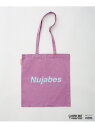 Nujabes / ヌジャベス トート バッグ JOURNAL STANDARD ジャーナル スタンダード バッグ トートバッグ オレンジ ブルー グリーン ホ...