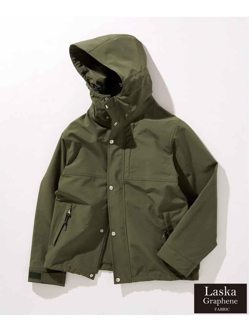 【LASKA GRAPHENE / ラスカ グラフェン】 マウンテンパーカー JOURNAL STANDARD ジャーナル スタンダード ジャケット・アウター マウンテンパーカー カーキ ブラック グレー ブラウン ブルー【送料無料】[Rakuten Fashion]のサムネイル