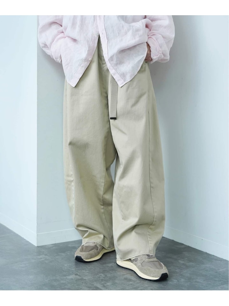 《追加》チノ スウィッチパンツ journal standard luxe ジャーナルスタンダード ラックス パンツ チノパンツ ベージュ【送料無料】[Rakuten Fashion]