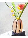 《予約》FLOWER VASE STRIPE 20 花器 花瓶 フラワーベース JOURNAL STANDARD FURNITURE ジャーナルスタンダードファニチャー インテリア 生活雑貨 フラワーベース 花瓶 ベージュ【先行予約】 Rakuten Fashion