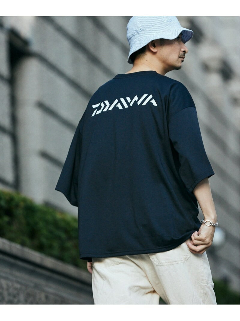 DAIWA 別注 LOGO TEE JOURNAL STANDARD relume ジャーナル スタンダード レリューム トップス カットソー・Tシャツ ブラック ホワイト【送料無料】[Rakuten Fashion]