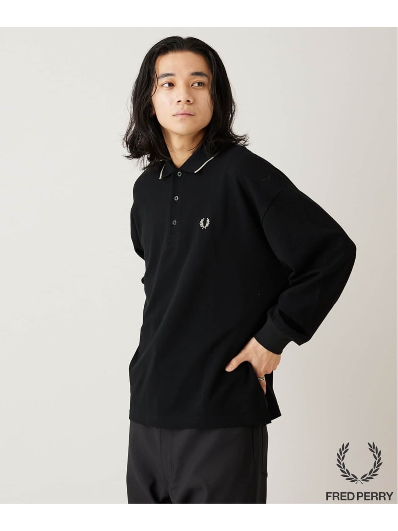 《予約》【FRED PERRY for JOURNAL STANDARD / フレッドペリー】L/S ポロシャツ JOURNAL STANDARD ジャーナル スタンダード トップス ポロシャツ ブラック グレー ネイビー レッド【先行予約】*【送料無料】[Rakuten Fashion]