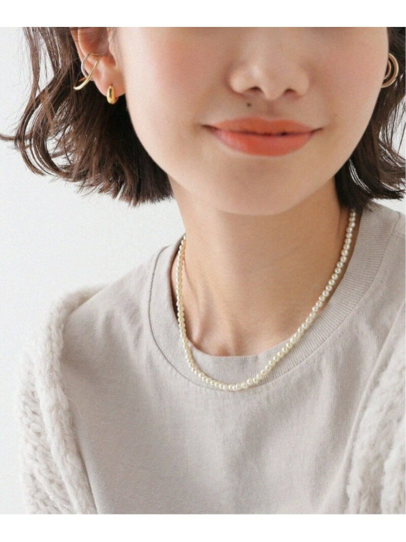 journalstandard RELUMEガラスパールロングネックレス 未使用 追加2》RELUME ガラスパールロングネックレス（ネックレス