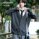 学生制服 学生服 ニットカーディガン カーディガン メンズ レディース 秋冬 Vネック ボダン付き 綿 コットン スクール スクールカーディガン 学生 通学 制...