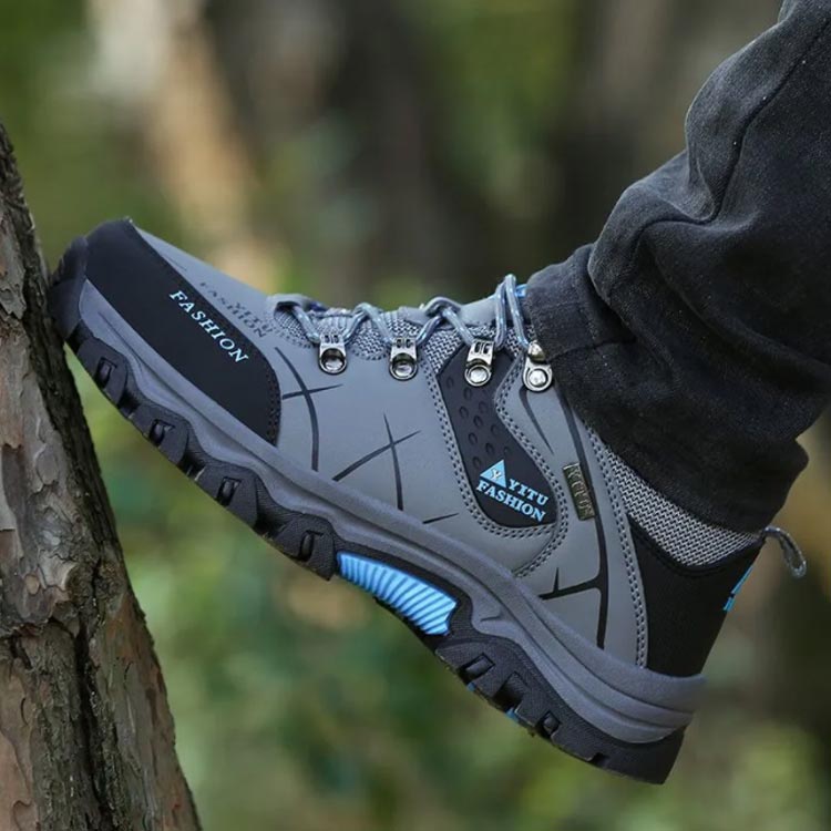防水 雨の日 靴 トレッキングシューズ ウォーキングシューズ おすすめ メンズ スニーカー 紐 アウトドア カジュアル シューズ 靴 軽量 幅広 キャンプ ハイキング アウトドアシューズ アウトドアスニーカー 撥水 初心者