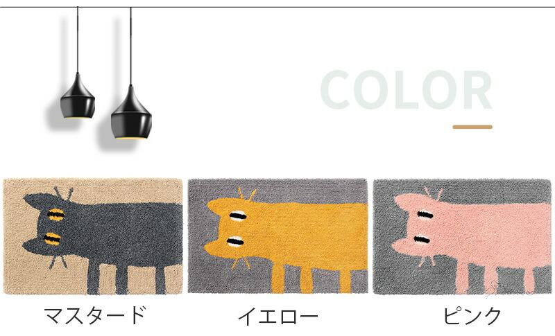 DodoGooのバスマット 猫柄 速乾 バスマット 吸水 玄関マット 約40×60cm 50x80cm 防臭 厚手 足拭きマット ホテル エステ 干し風呂マット サラサラ シンプル おしゃれ 洗える 滑り止め 新生活応援｜アングル2